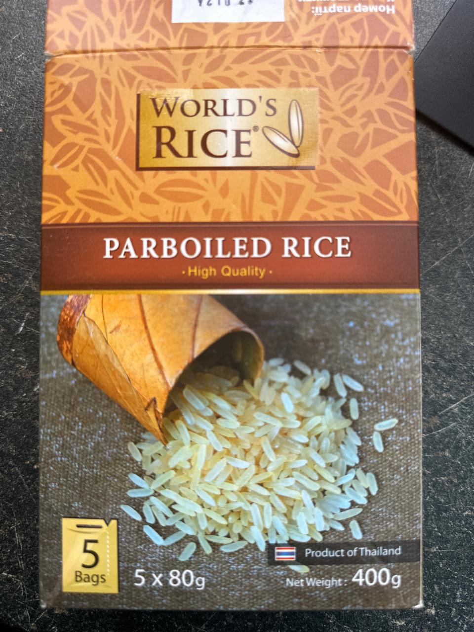 Фото - Рис Парбоилд Parboiled World’s Rice