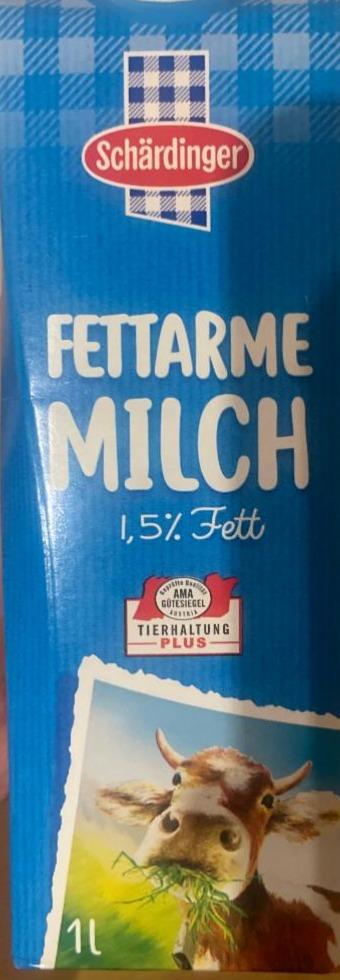 Фото - Fettarme milch 1.5% Schärdinger