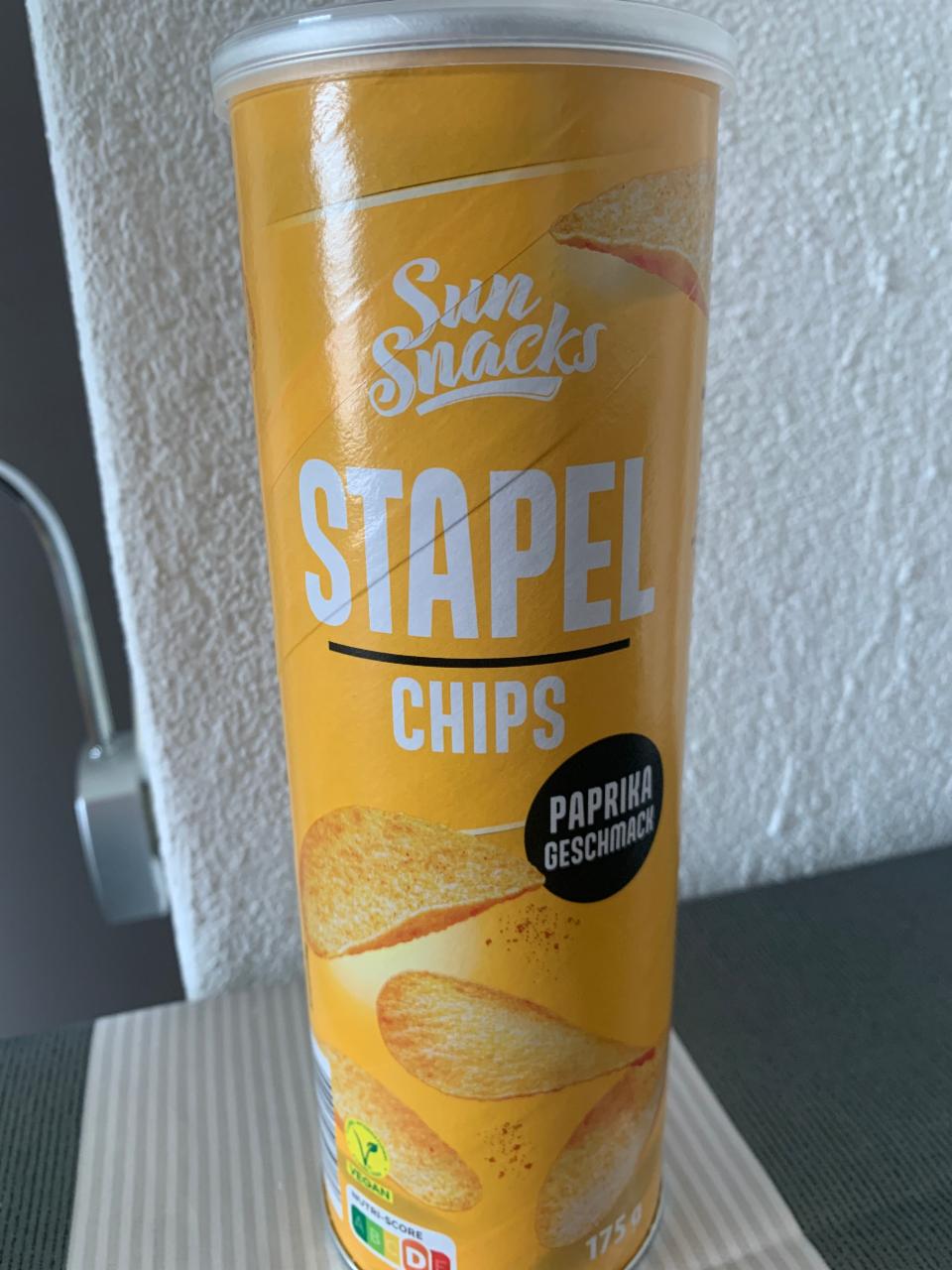 Фото - Stapel Chips Paprika Sun Snacks