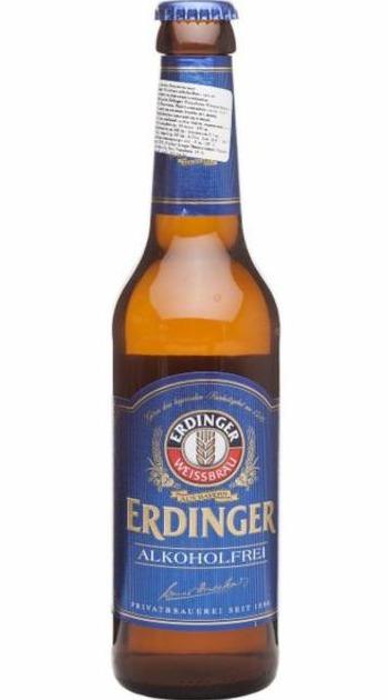 Фото - Пиво 0.5% светлое фильтрованное Безалкогольное Erdinger Alkoholfrei