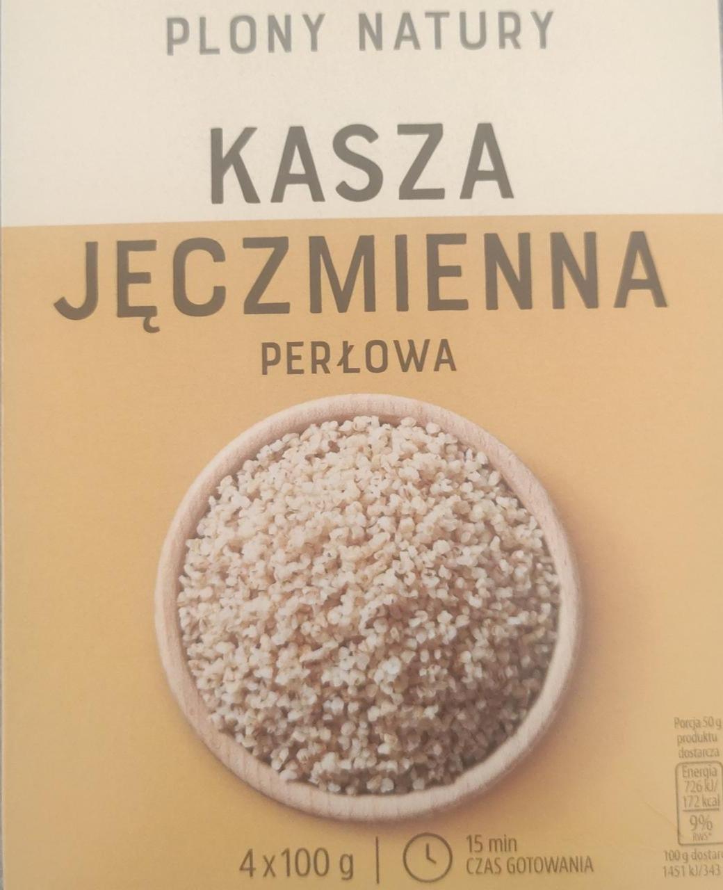 Фото - Kasza jęczmienna perłowa Plony Natury