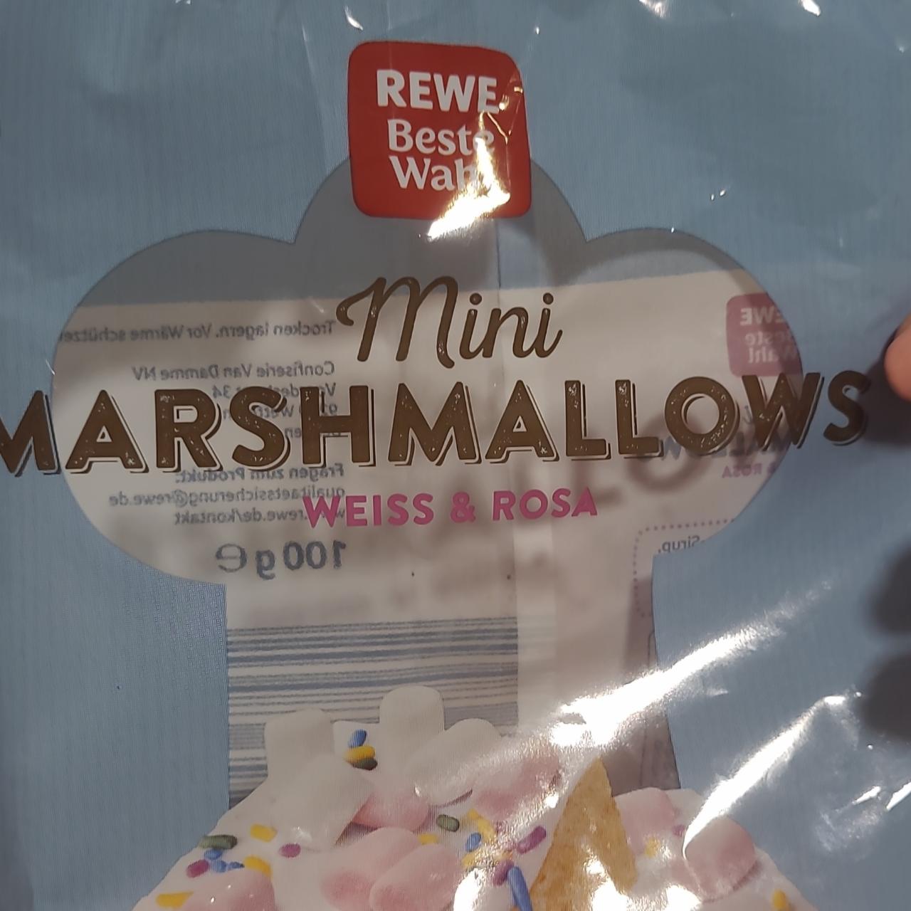 Фото - Mini marshmallows weiss&rosa Rewe beste wahl