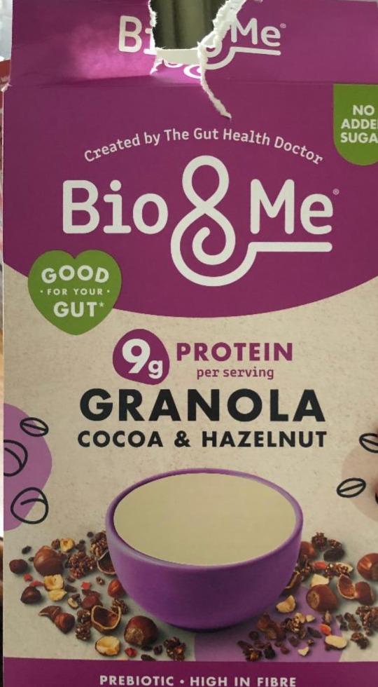 Фото - Granola cocoa&hazelnut Bio&Me