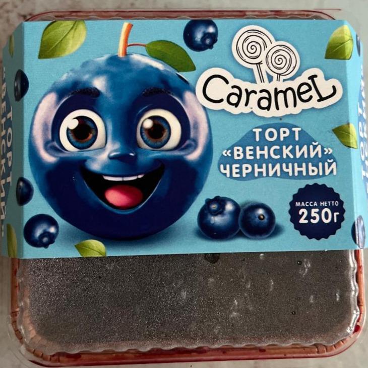 Фото - Торт венский черничный Caramel