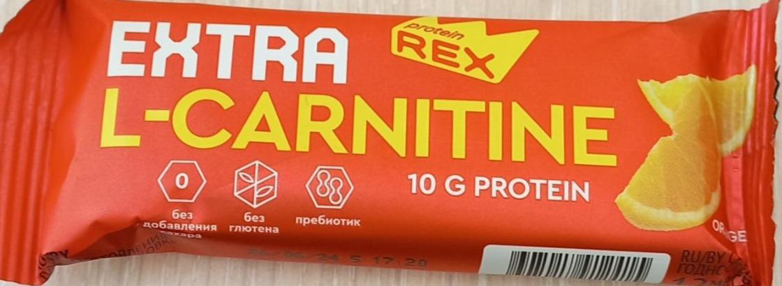 Фото - Протеиновый батончик апельсин Protein rex