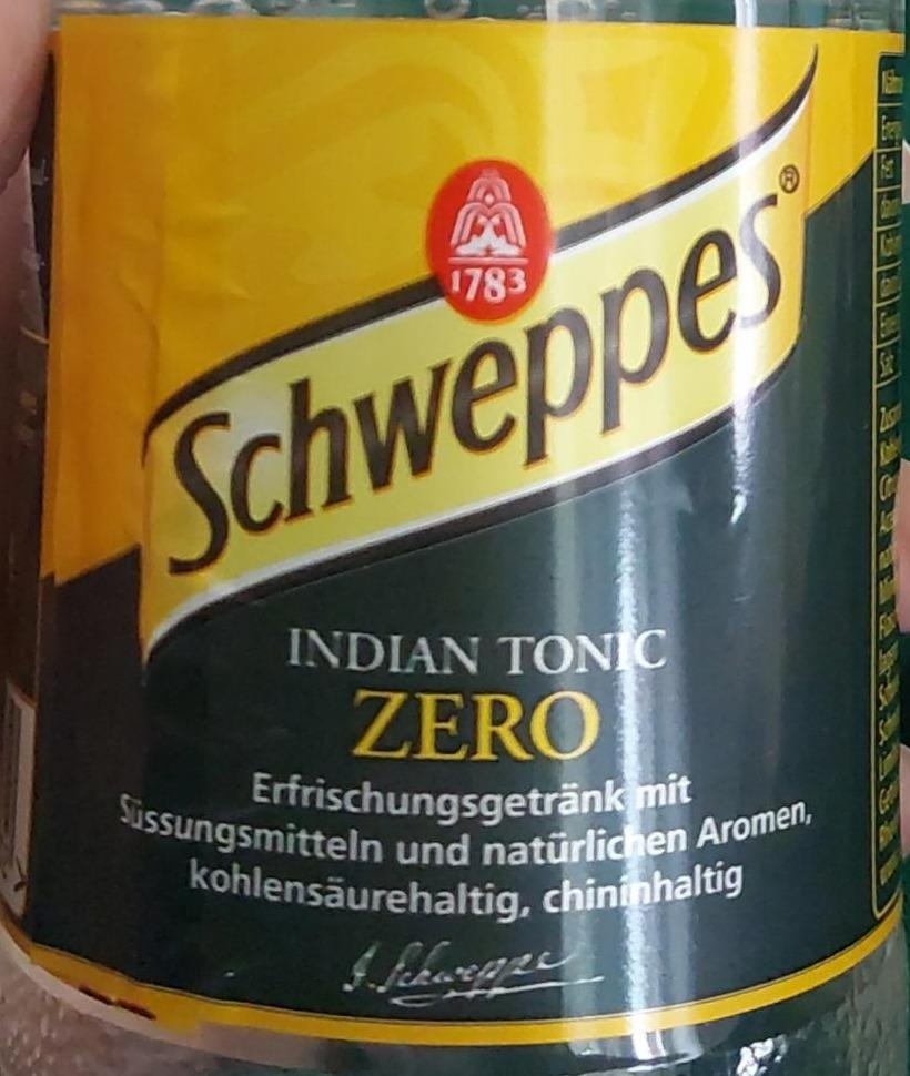 Фото - Швепс Indian Tonic Water без сахара Zero Schweppes