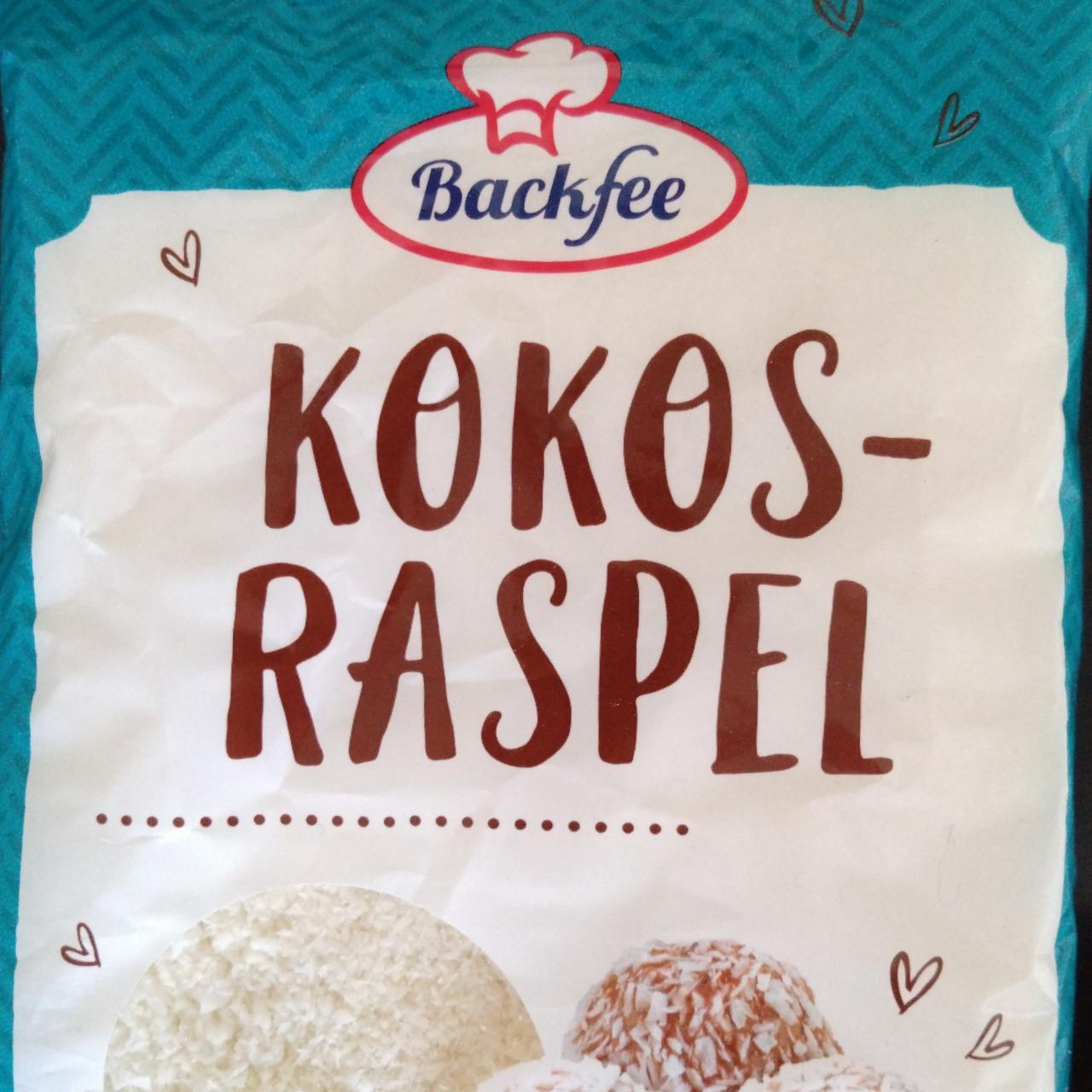 Фото - Kokos-raspel Backfee