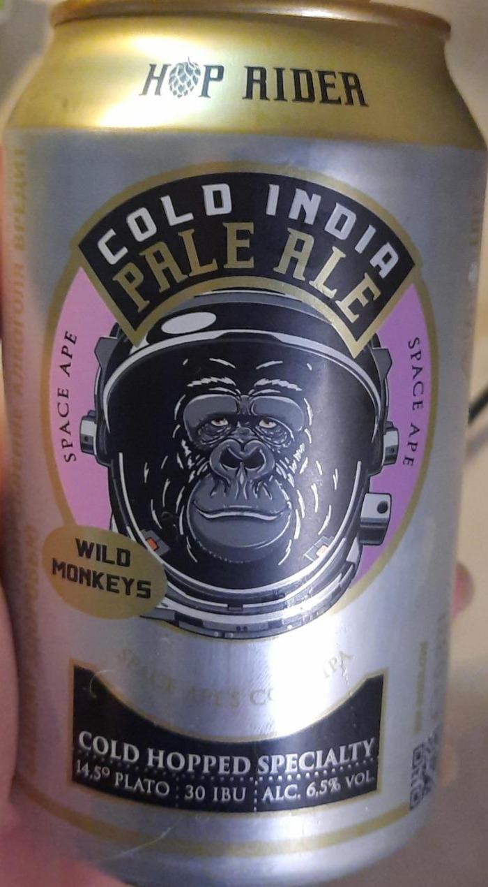 Фото - Wild monkey cold india pale ale Hop Rider