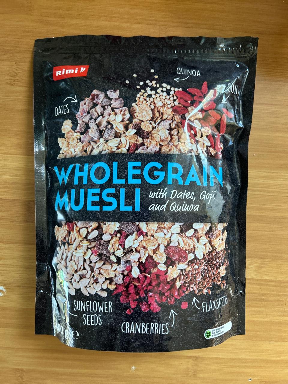 Фото - Wholegrain Muesli with dates Rimi