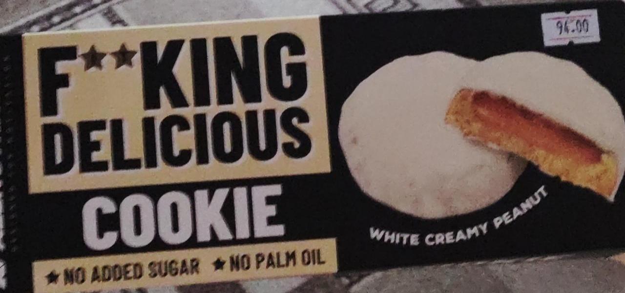 Фото - F**king fitking Delicious Cookie White Creamy Peanut Allnutrition