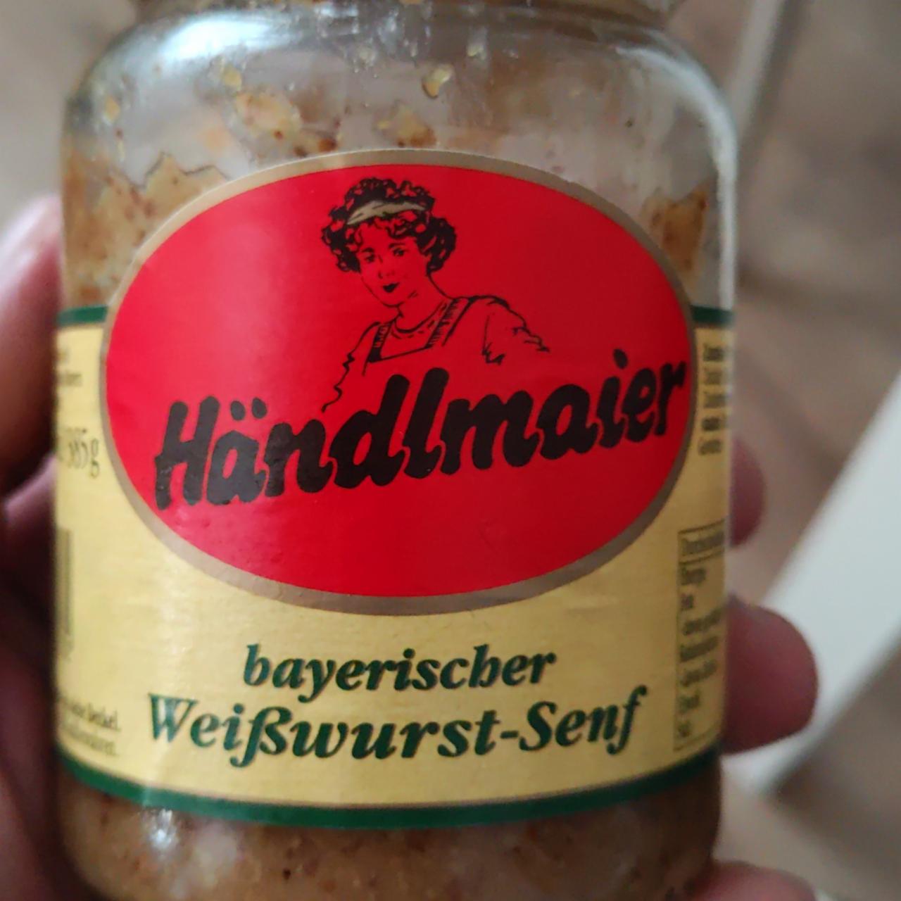 Фото - Bayerischer weiswurst-senf Handlmaier