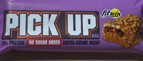 Фото - Pick up protein bar caramel walnut Fit Win