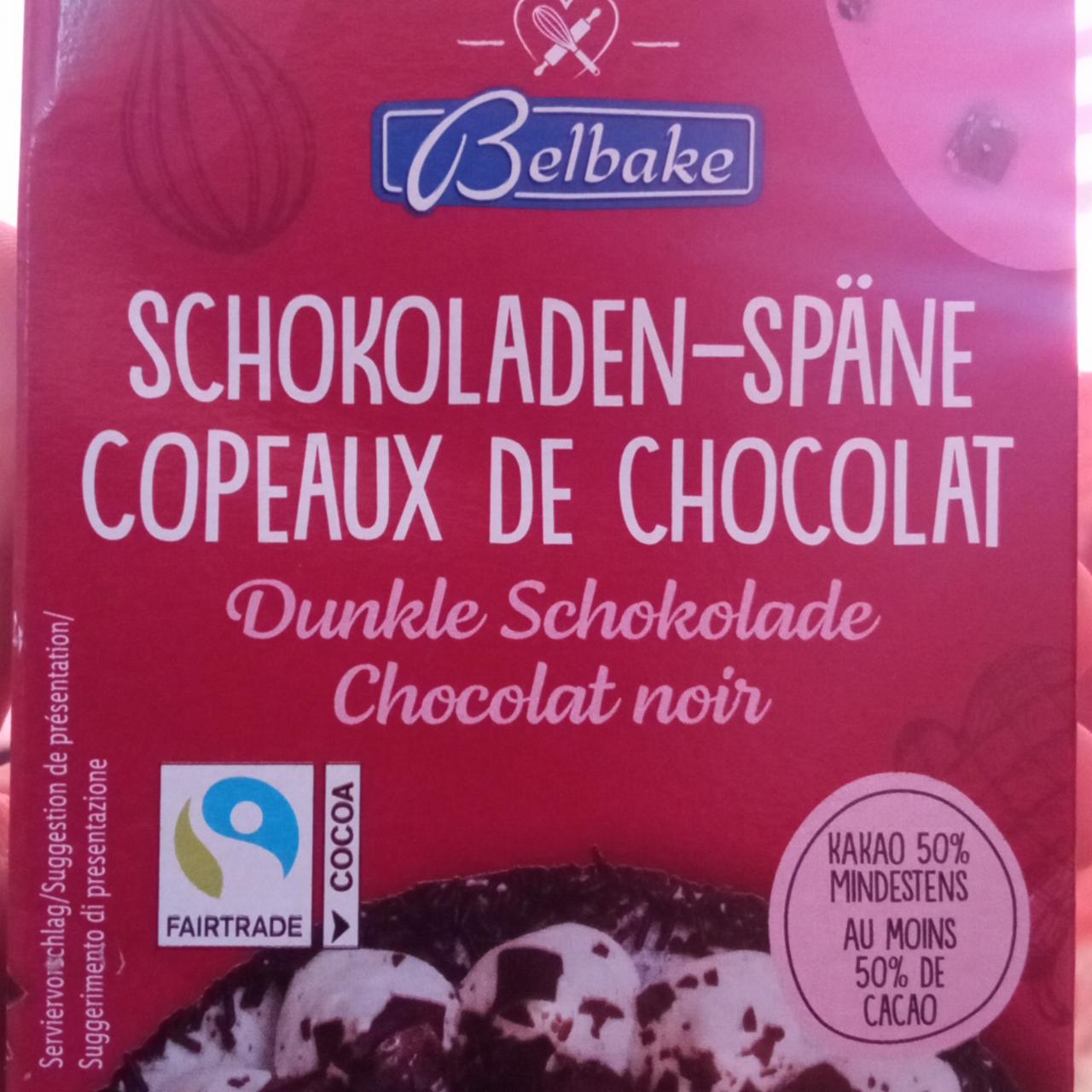 Фото - Schokoladen-spane Copeaux de chocolat Belbake