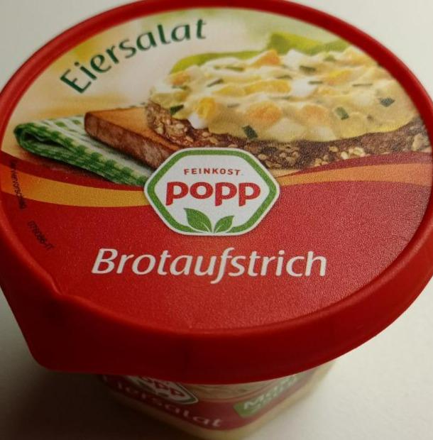 Фото - Eiersalat brotaufstrich feinkost Popp