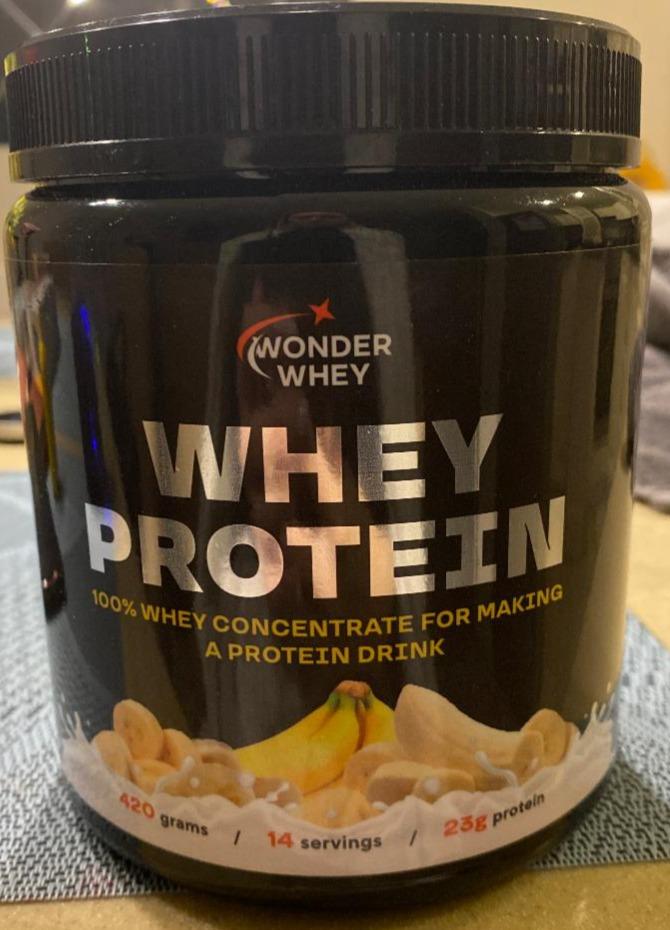 Фото - Протеин банан Wonder whey