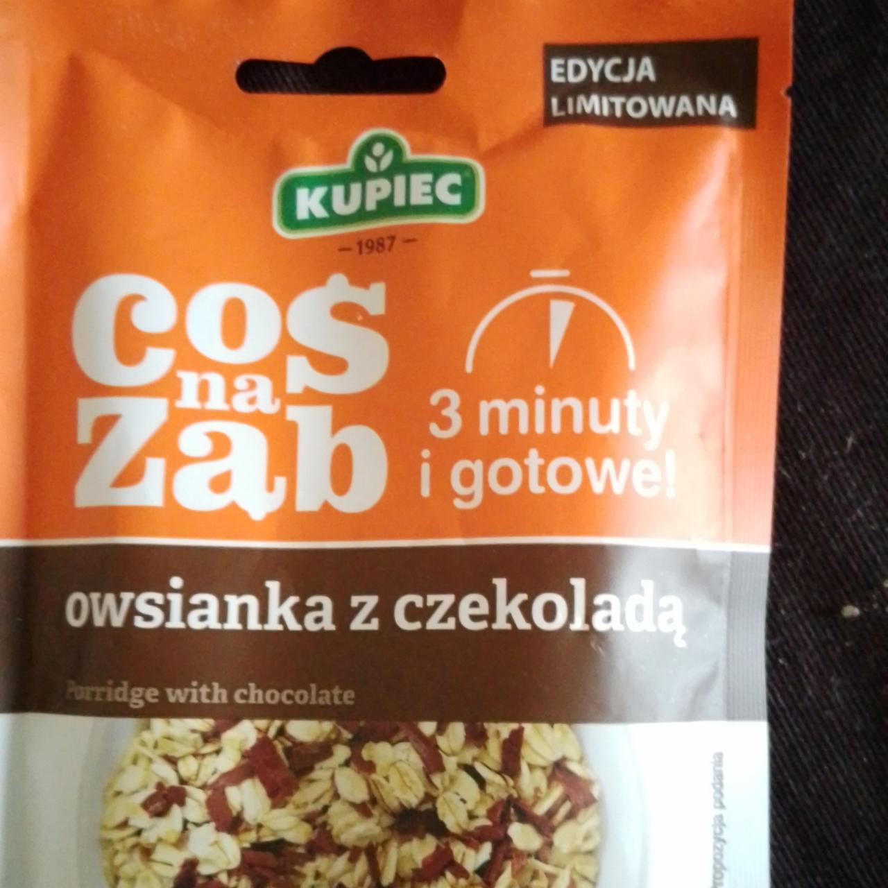 Фото - Cos na zab owsianka z czekolada Kupiec