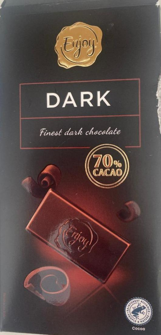 Фото - Шоколад черный 70% Dark Finest Chocolate Enjoy