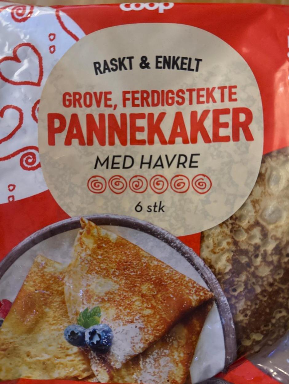 Фото - Grove ferdigstekte pannekaker Coop