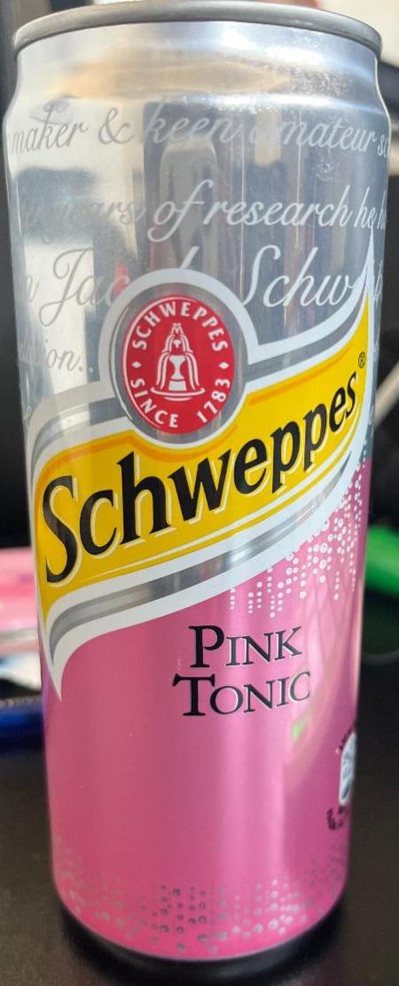 Фото - Pink Tonic Sparkling Drink Schweppes