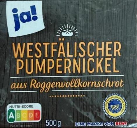 Фото - Westfälischer pumpernickel Ja!