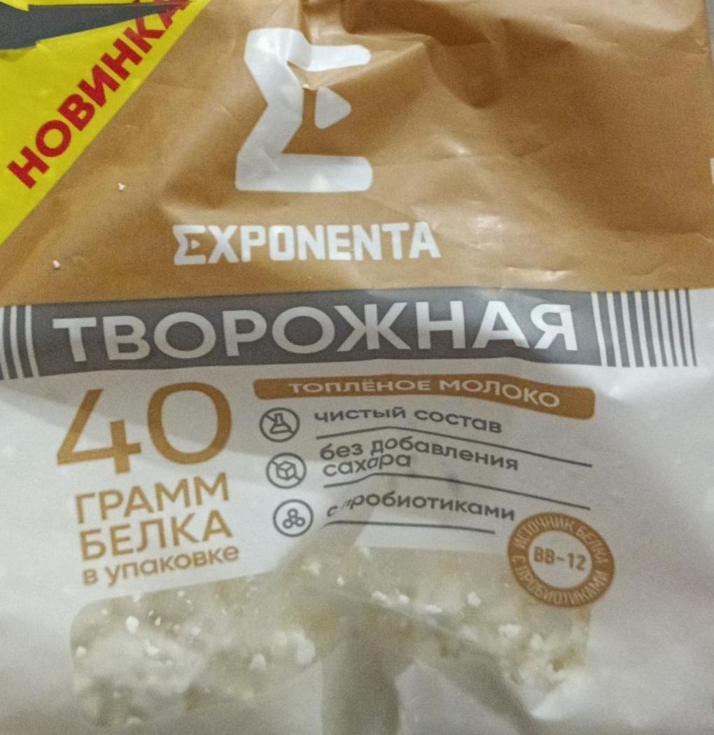 Фото - Продукт творожный со вкусом топлёное молоко Exponenta