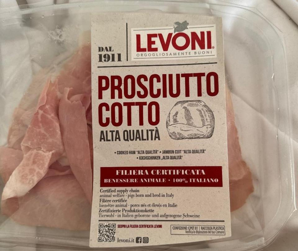 Фото - Prosciutto cotto alta qualita Levoni