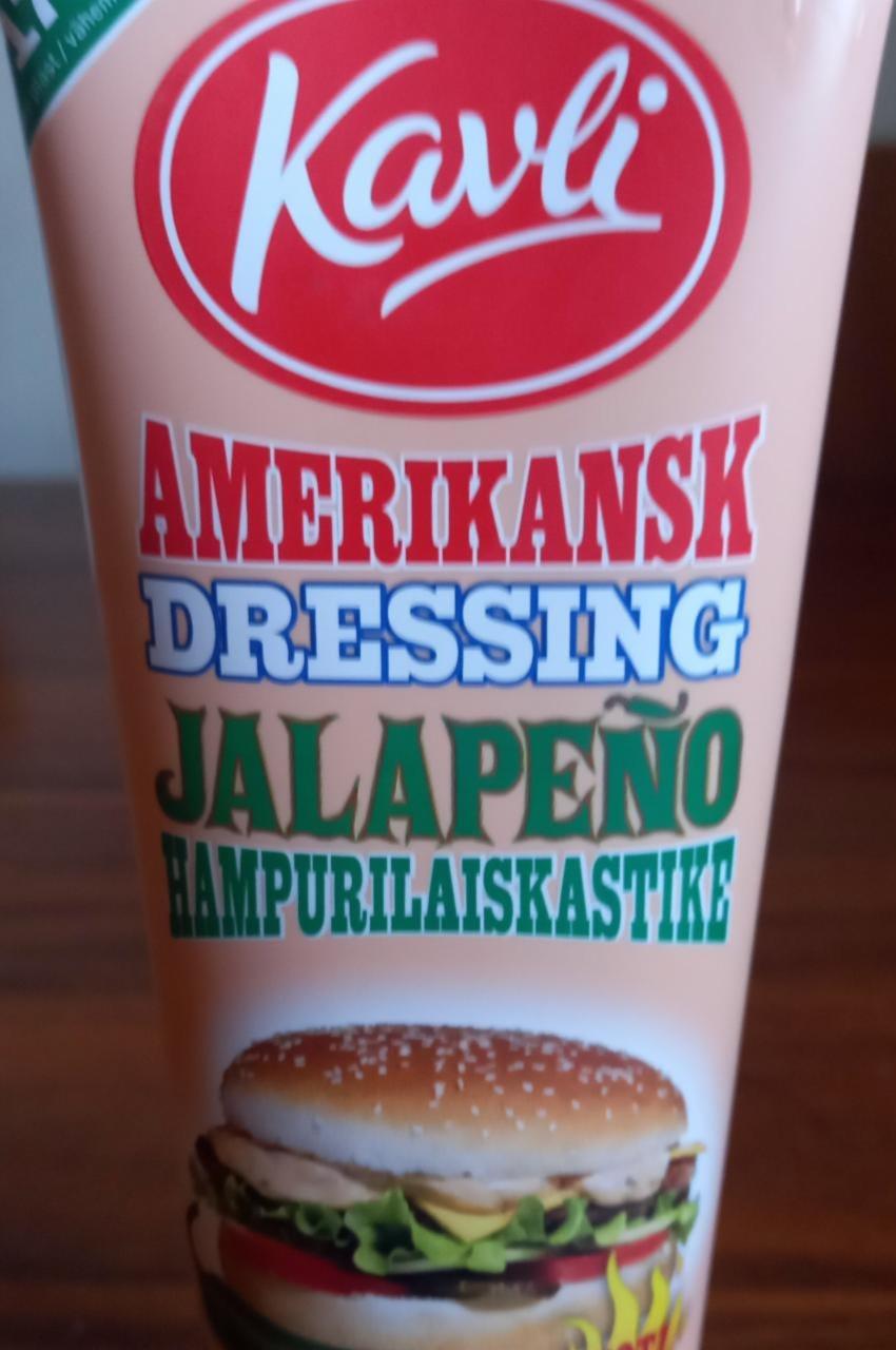 Фото - Amerekansk dressing jalapeno hampurilaiskastike Kavli