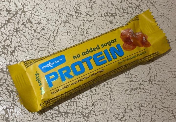 Фото - Protein no added sugar salty caramel flavour MaxSport