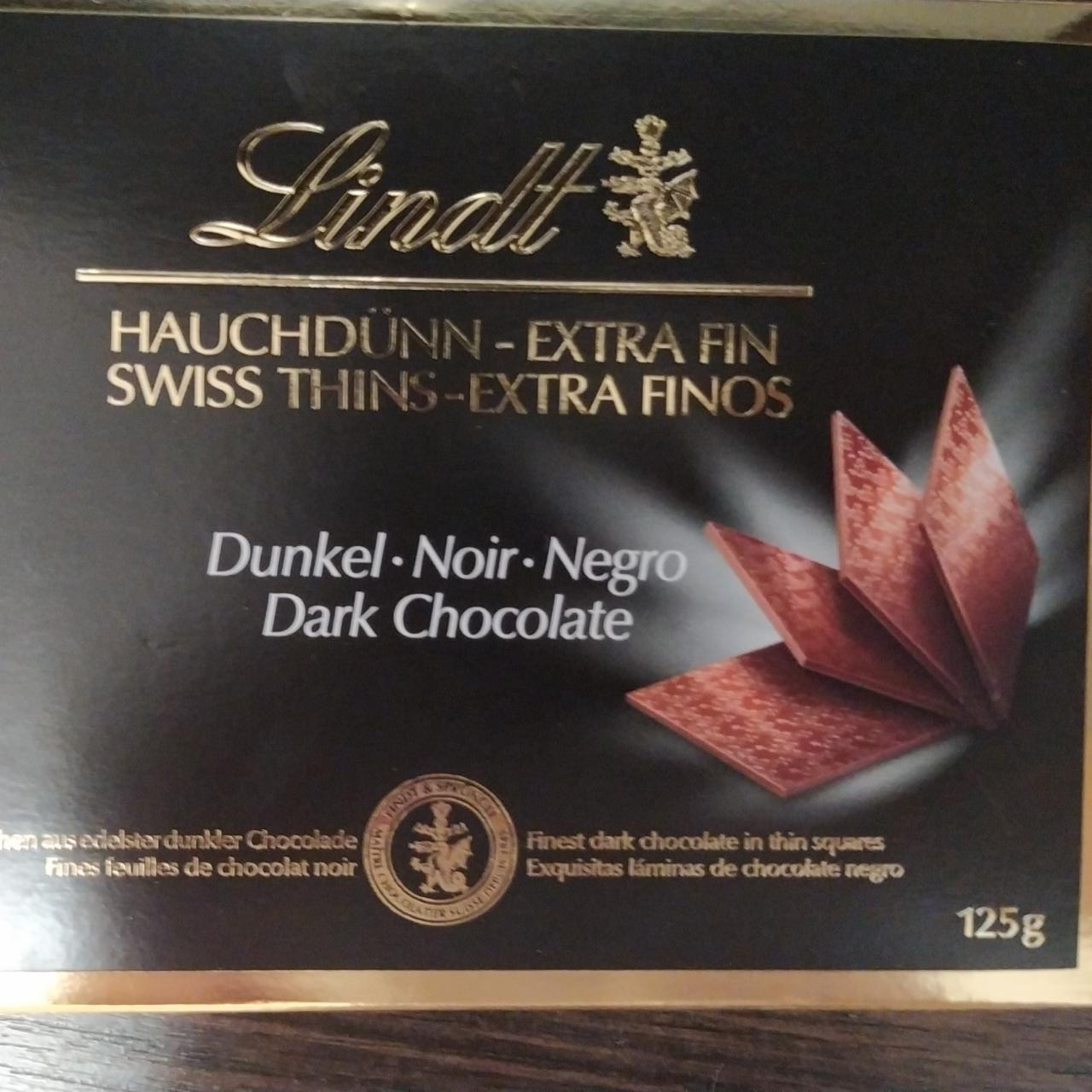 Фото - Hauchdünne extra fin swiss thins extra fino Lindt