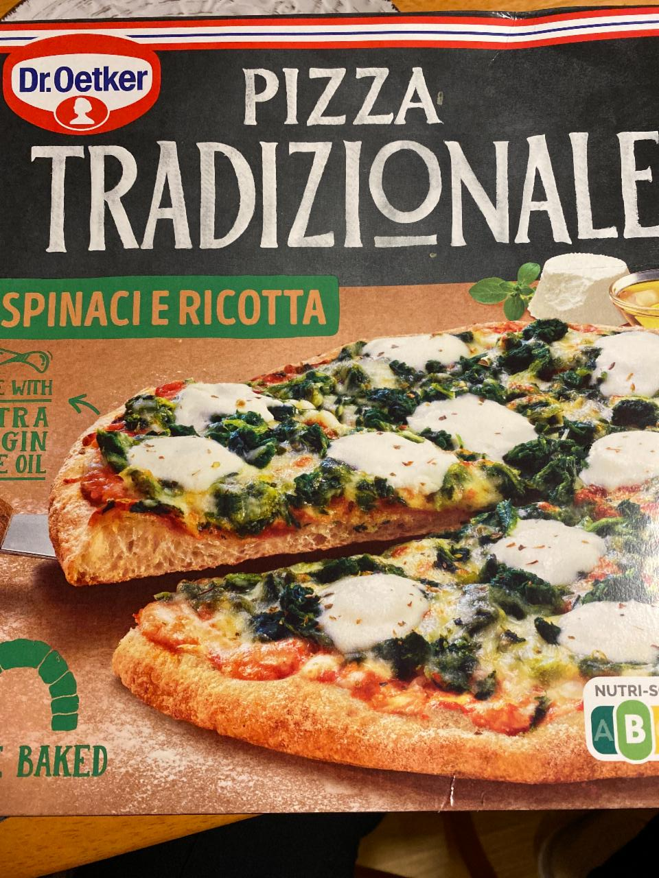 Фото - Пицца шпинат-рикотта Pizza Tradizionale Dr.Oetker