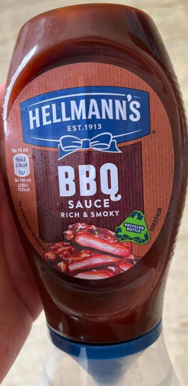 Фото - Соус BBQ sauce rich & smoky Hellmann's