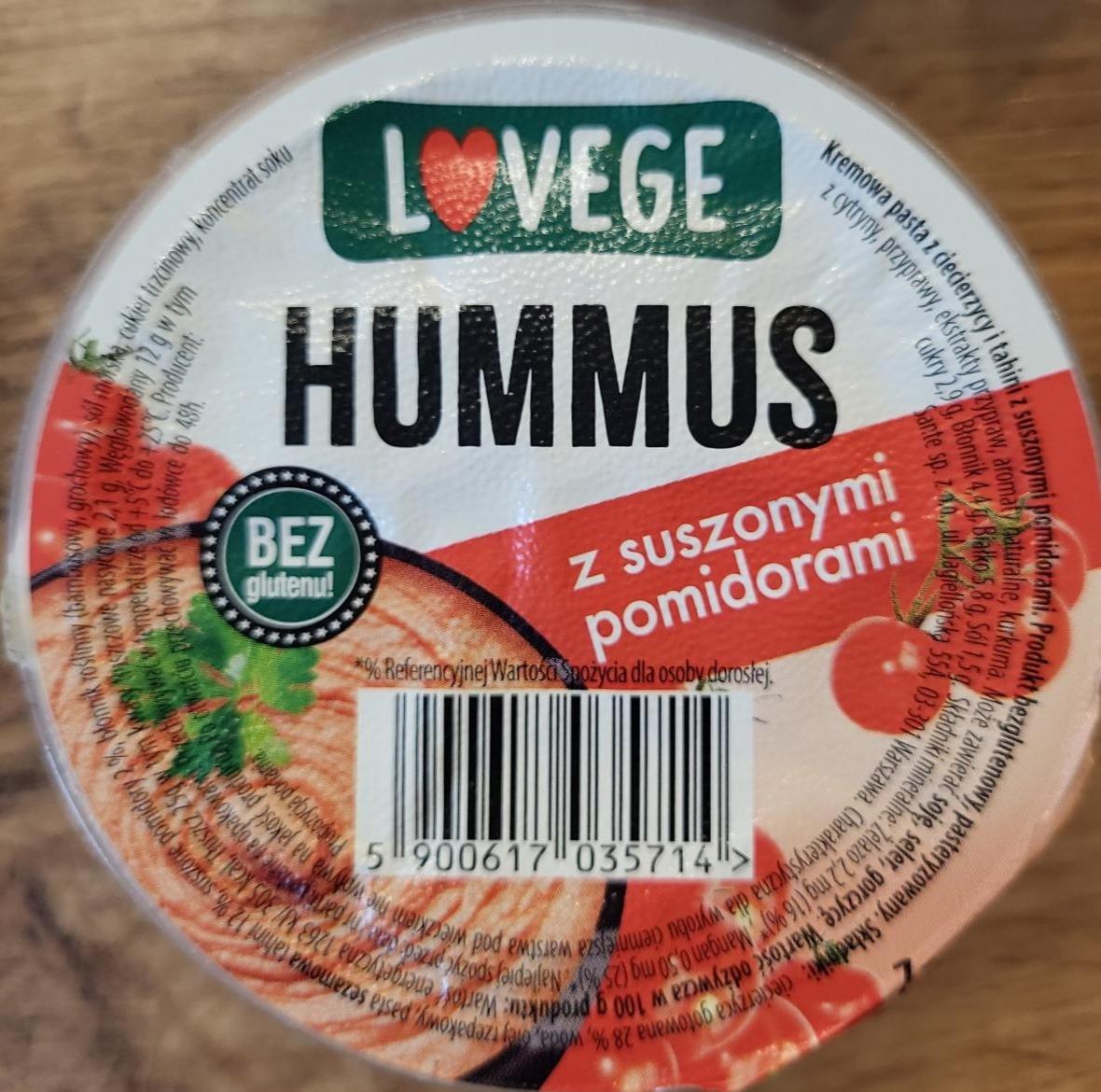 Фото - Hummus z suszonymi pomidorami Lovege