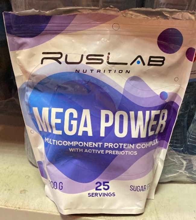 Фото - Mega power протеин со вкусом шоколада Ruslab