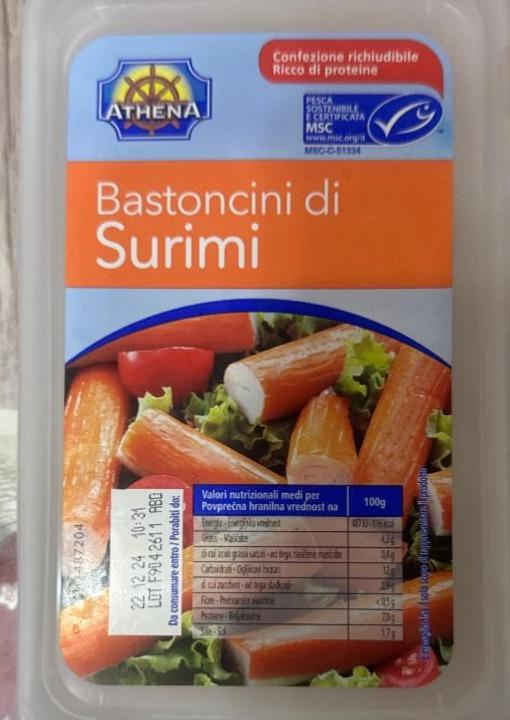 Фото - Bastoncini di surimi Athena