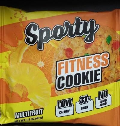 Фото - Печенье мультифрукт Fitness Cookie Sporty