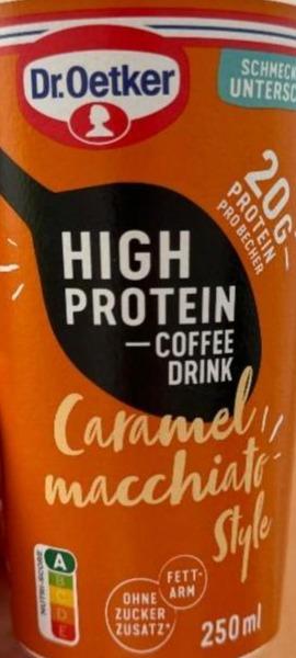 Фото - High protein coffee drink caramel Dr.Oetker