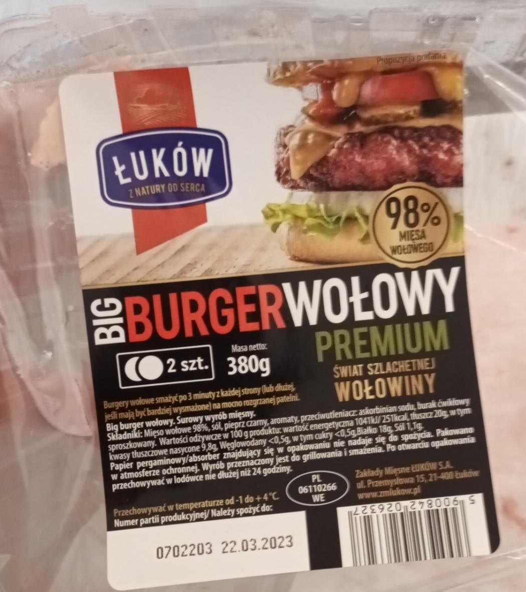 Фото - Big burger wołowy Łuków