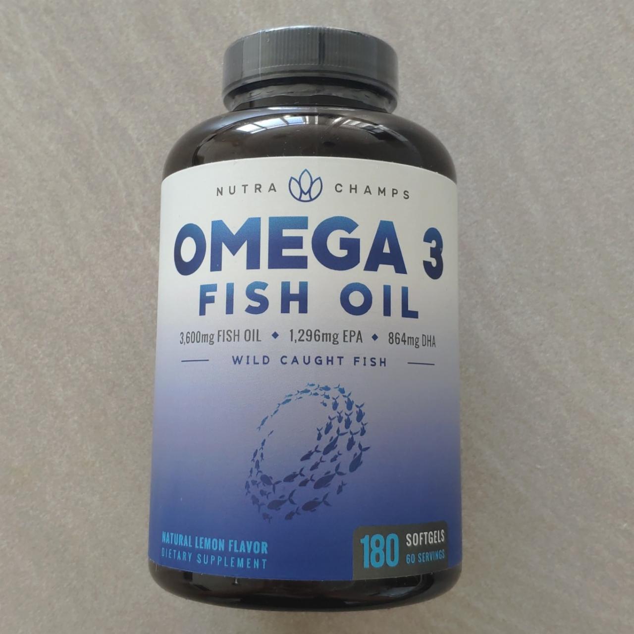 Фото - Omega 3 Fish Oil Nutra Champs