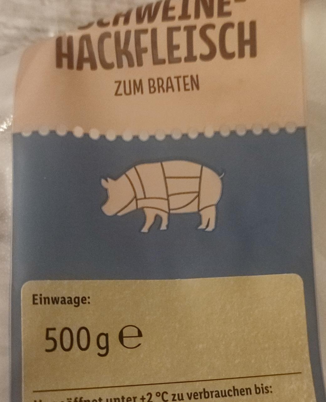 Фото - Schweine-hackfleisch zum braten Metzgerfrisch