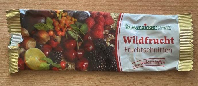 Фото - Wildfrucht fruchtschnitten Dr.Munzinger sport