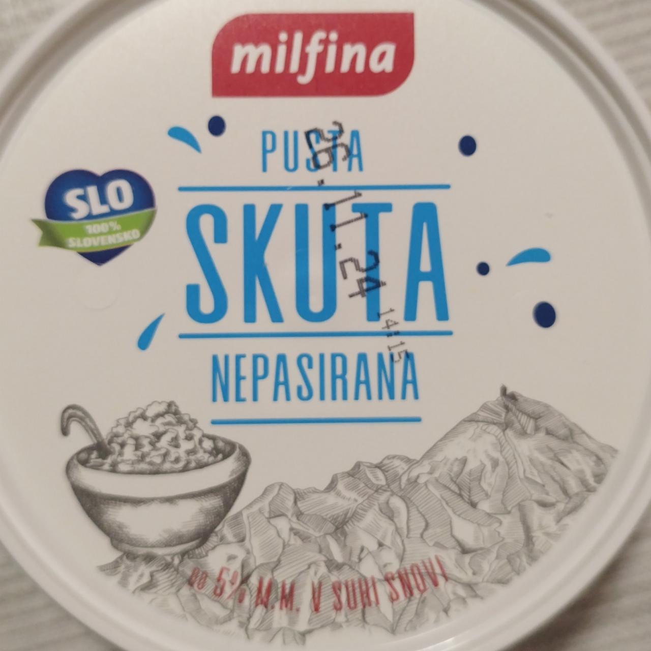 Фото - Pusta skuta nepasirana 5% Milfina