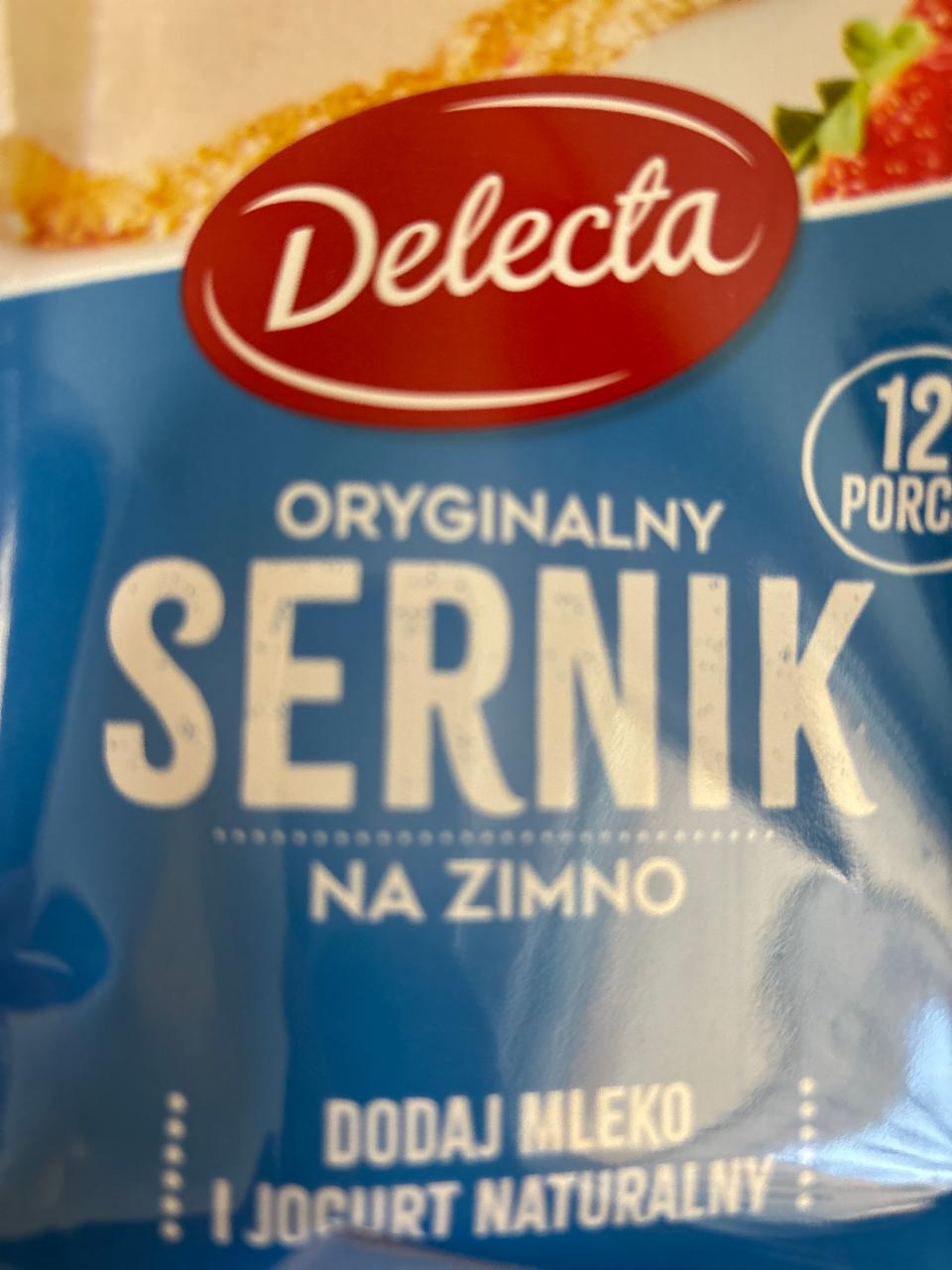 Фото - Oryginalny sernik na zimno Delecta