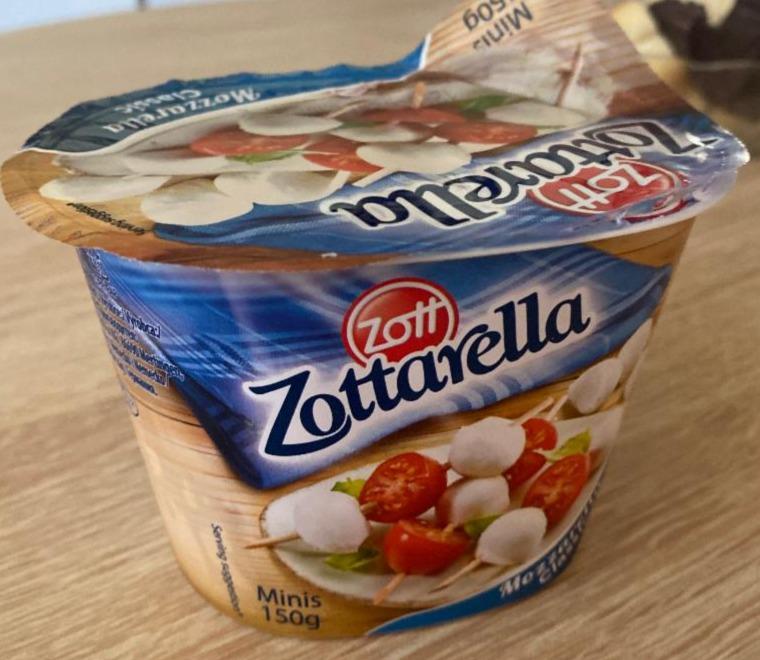 Фото - Zottarella mozzarella classic Minis Zott