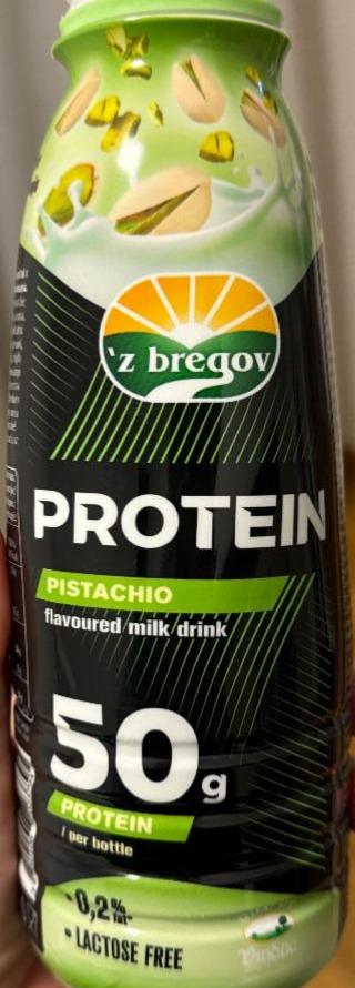 Фото - Protein pistachio flavoured milk drink 'z bregov