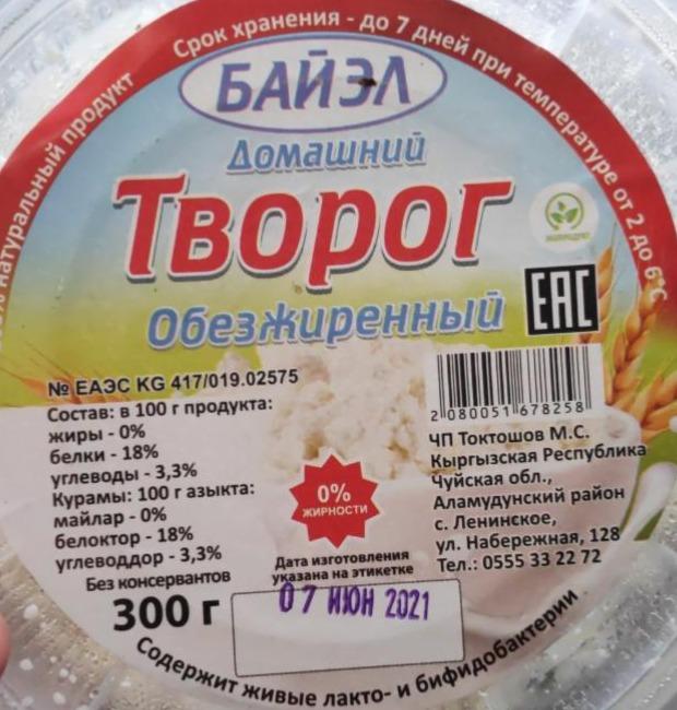 Творог домашний калорийность на 100 грамм