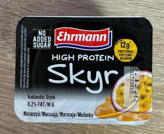 Фото - High protein skyr maracuya Ehrmann