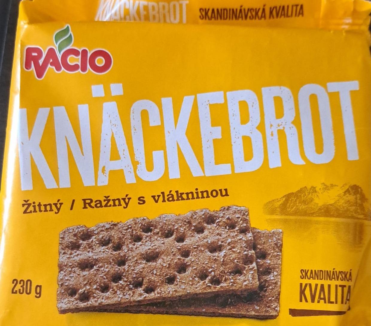 Фото - Knäckebrot žitný s vlákninou Racio