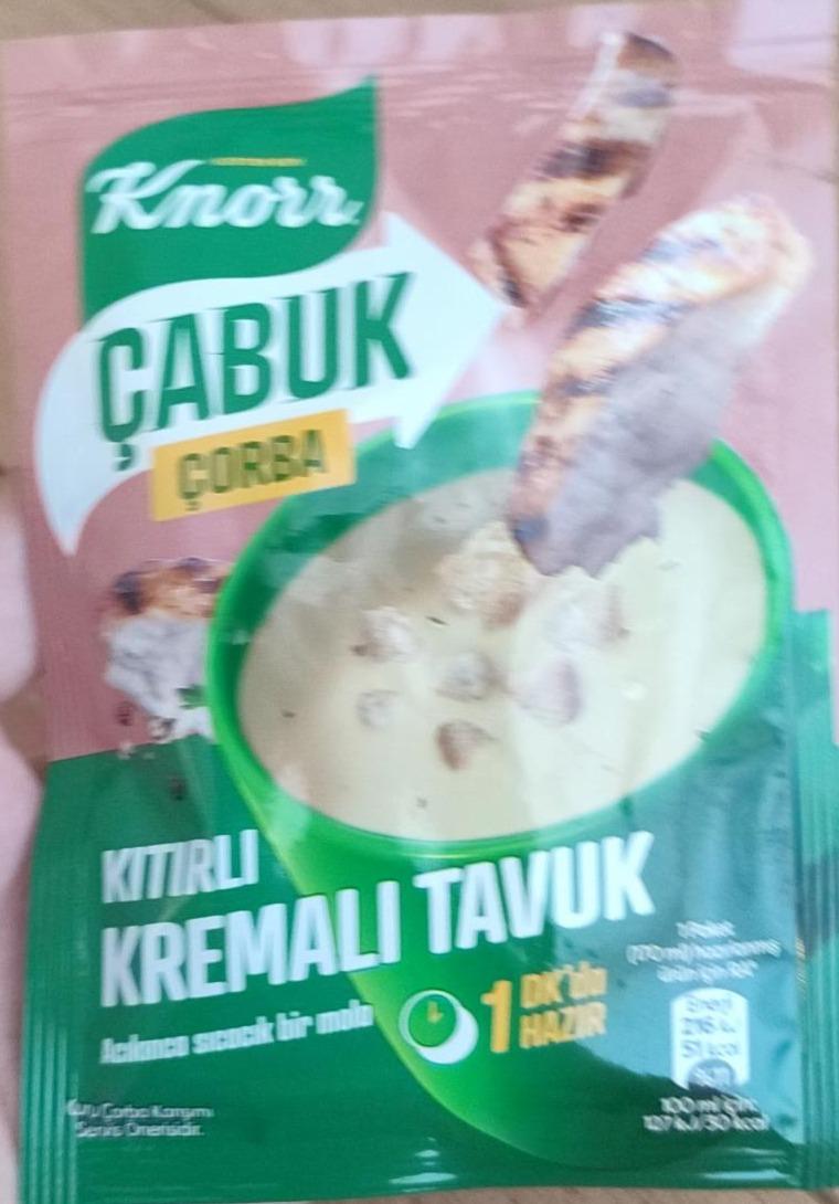 Фото - Çabuk kremalı tavuk corba Knorr