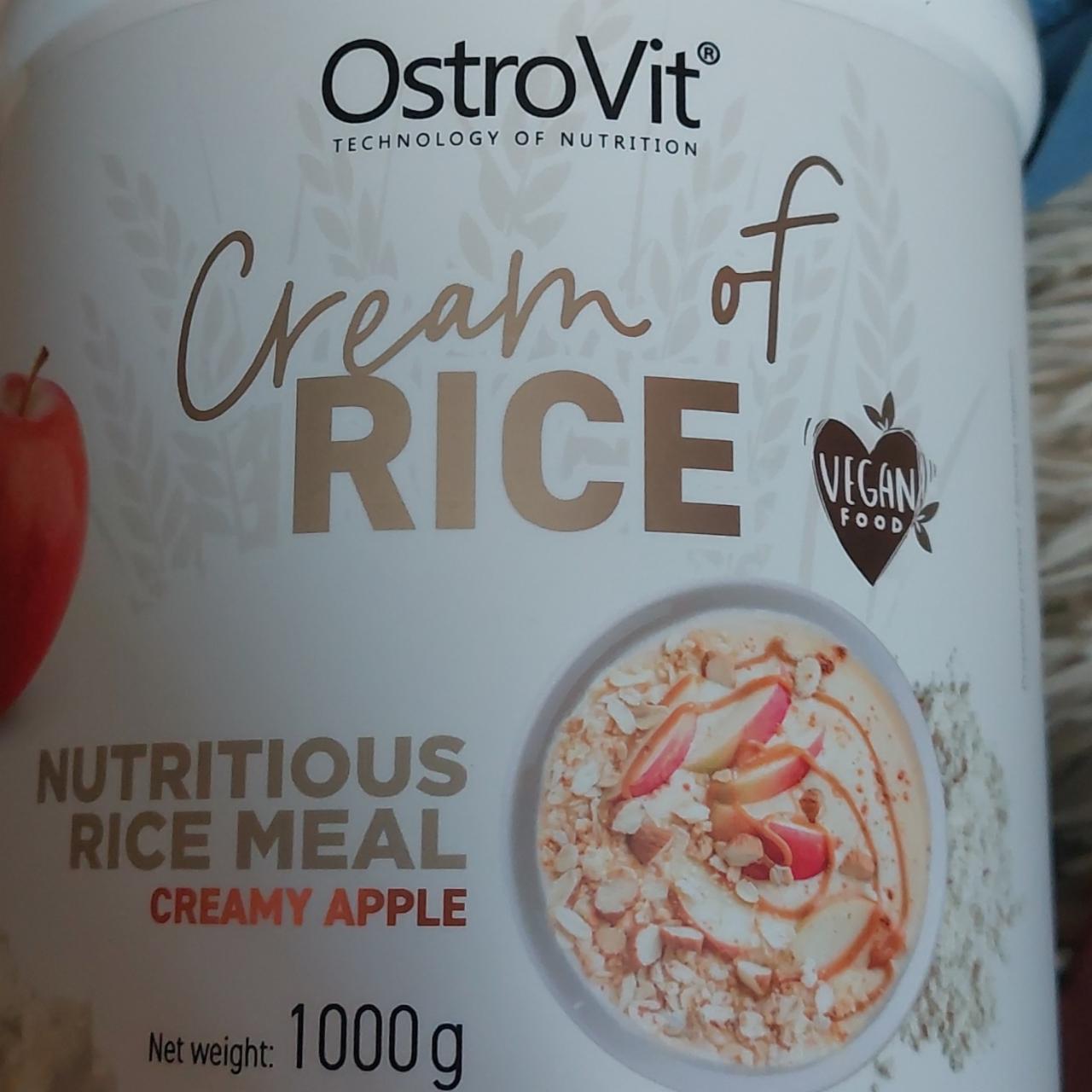 Фото - Cream of rice apple OstroVit