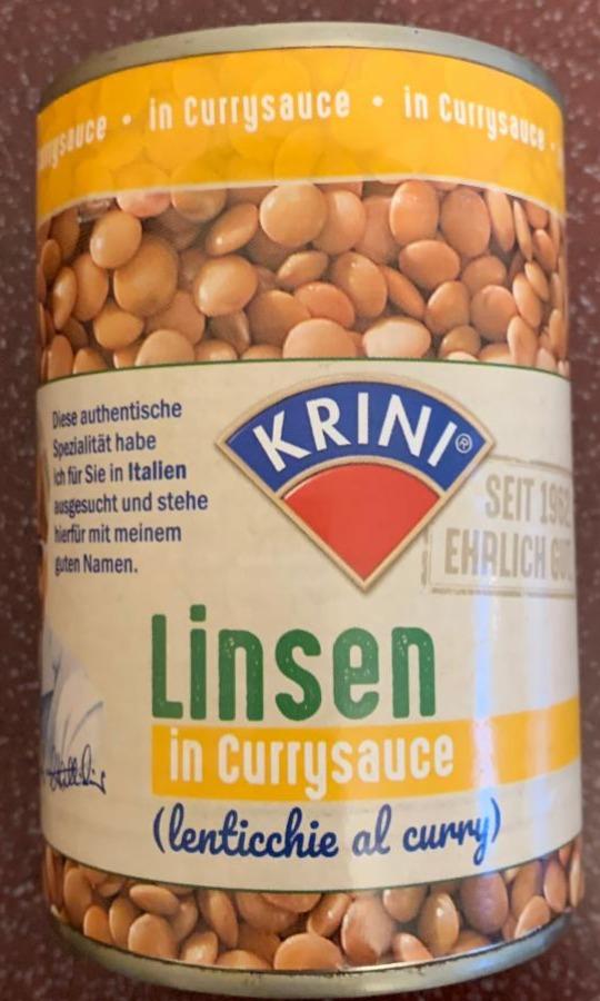 Фото - Linsen in currysauce Krini